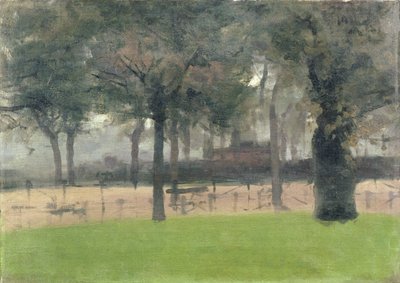 The Bandstand in Hyde Park - Close of the Day by Paul Fordyce Maitland